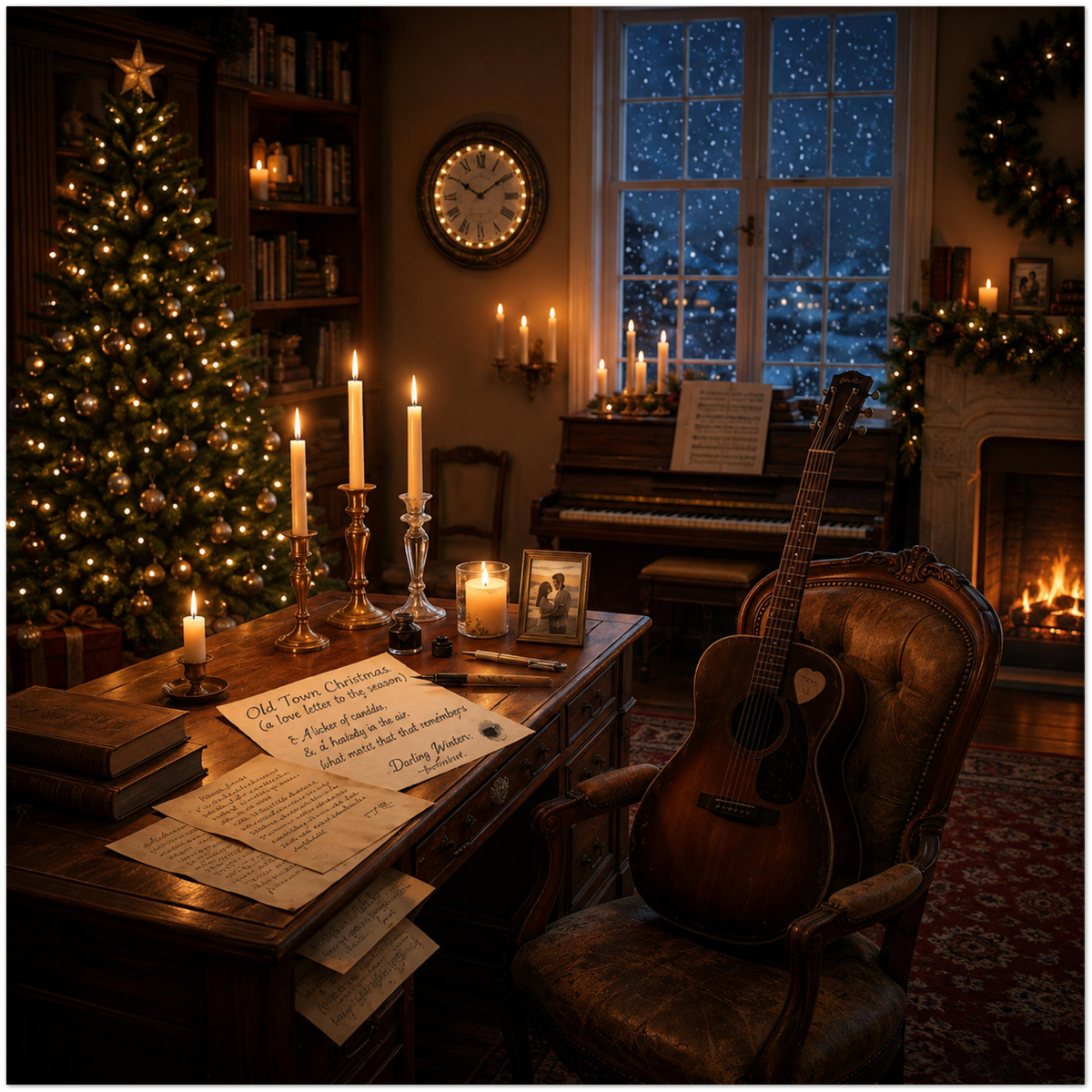My Three Christmas Wishes - Fine Art Poster