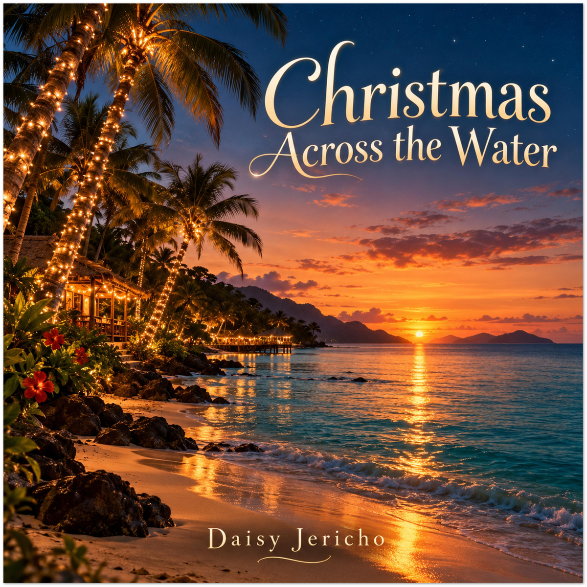 Christmas Across The Water - Fine Art Poster
