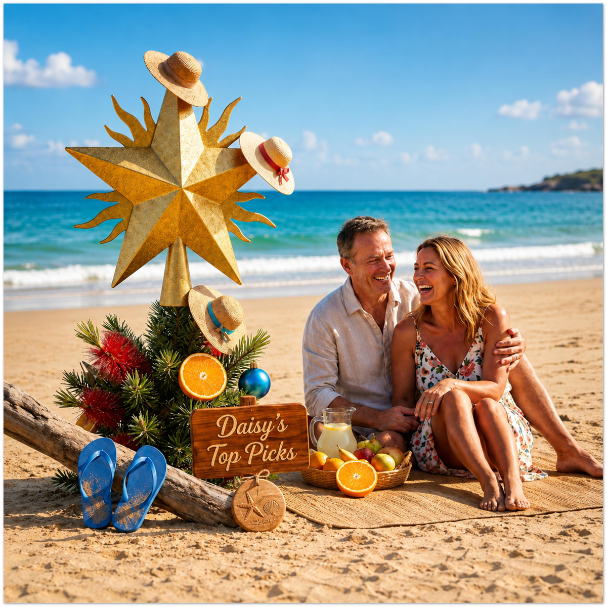 Summer Christmas Day - Fine Art Poster