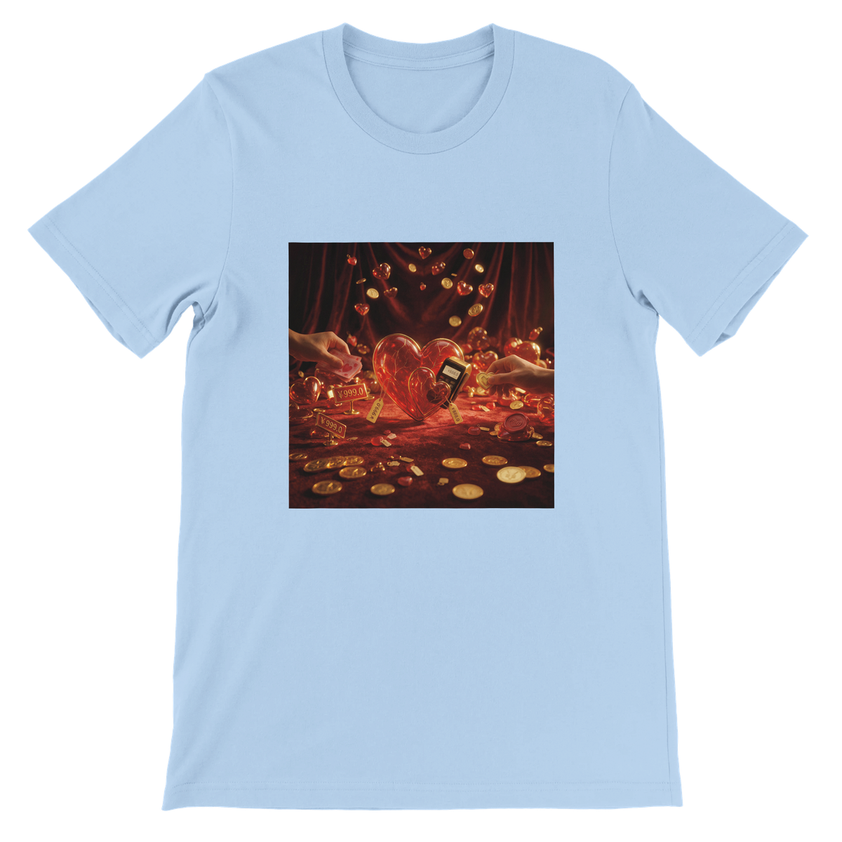 Transactional Hearts - Unisex T-Shirt