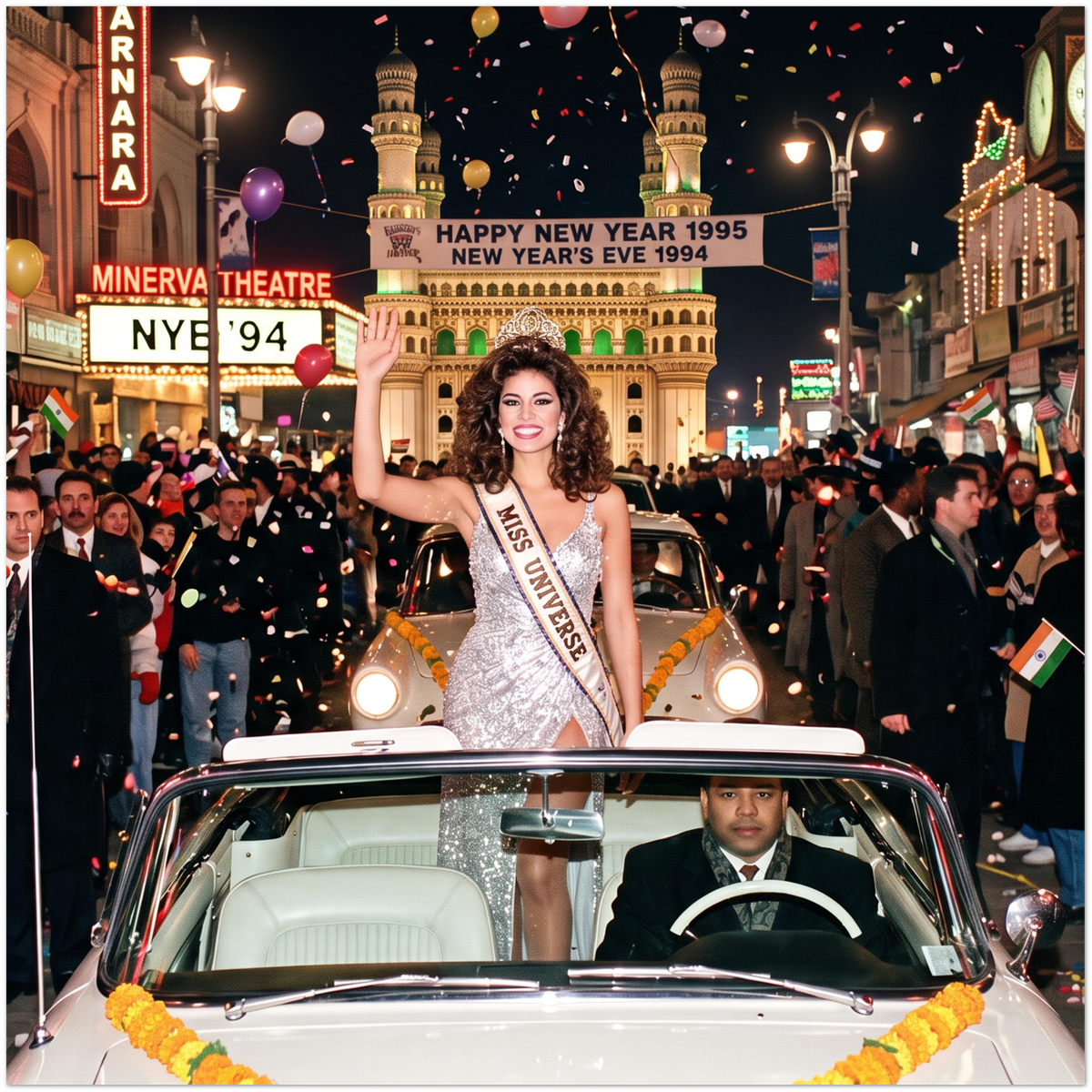 MISS UNIVERSE & SCAR ON MY FACE - Fine Art Poster