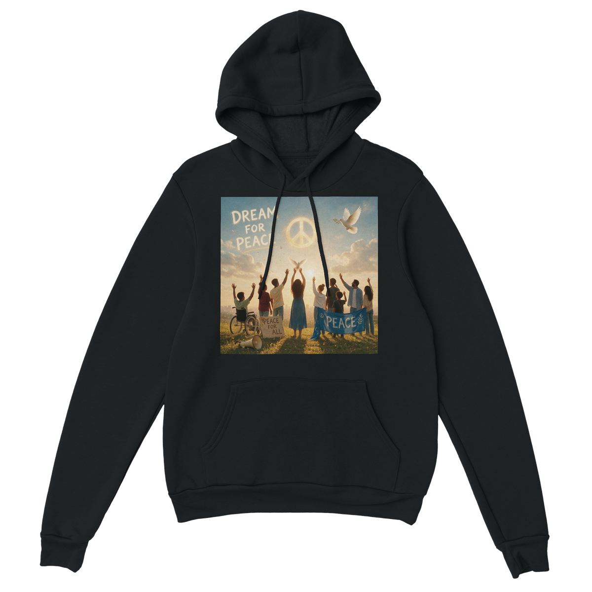 DREAM FOR PEACE 2012 - Classic Unisex Pullover Hoodie