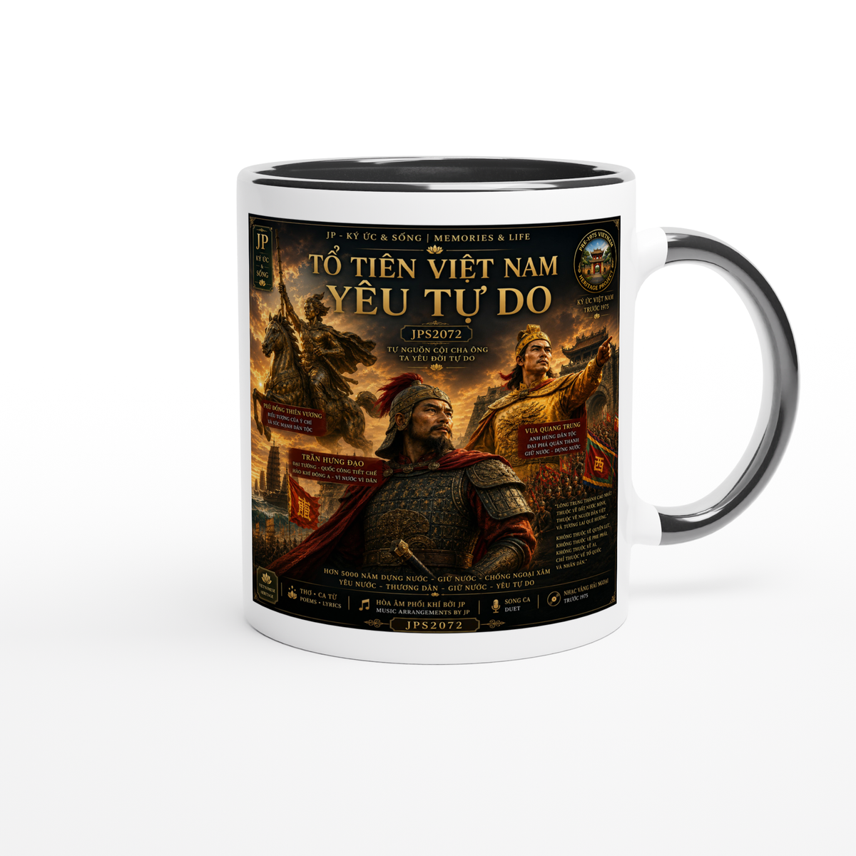 TỔ TIÊN VIỆT NAM YÊU TỰ DO - Ceramic Mug
