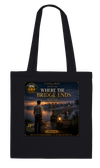 WHERE THE BRIDGE ENDS (Male Solo) - Tote bag