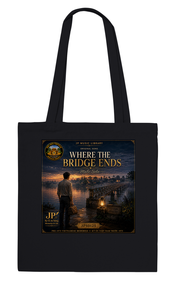WHERE THE BRIDGE ENDS (Male Solo) - Tote bag