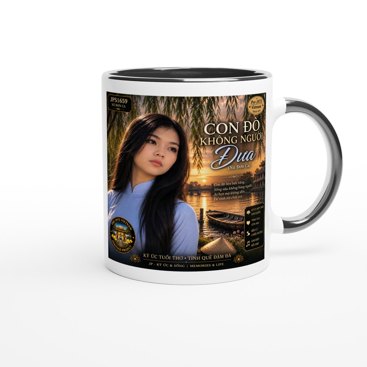 CON ĐÒ KHÔNG NGƯỜI ĐƯA - Ceramic Mug