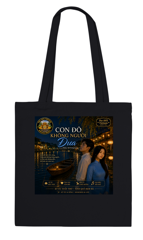 CON ĐÒ KHÔNG NGƯỜI ĐƯA (Duet) - Tote bag