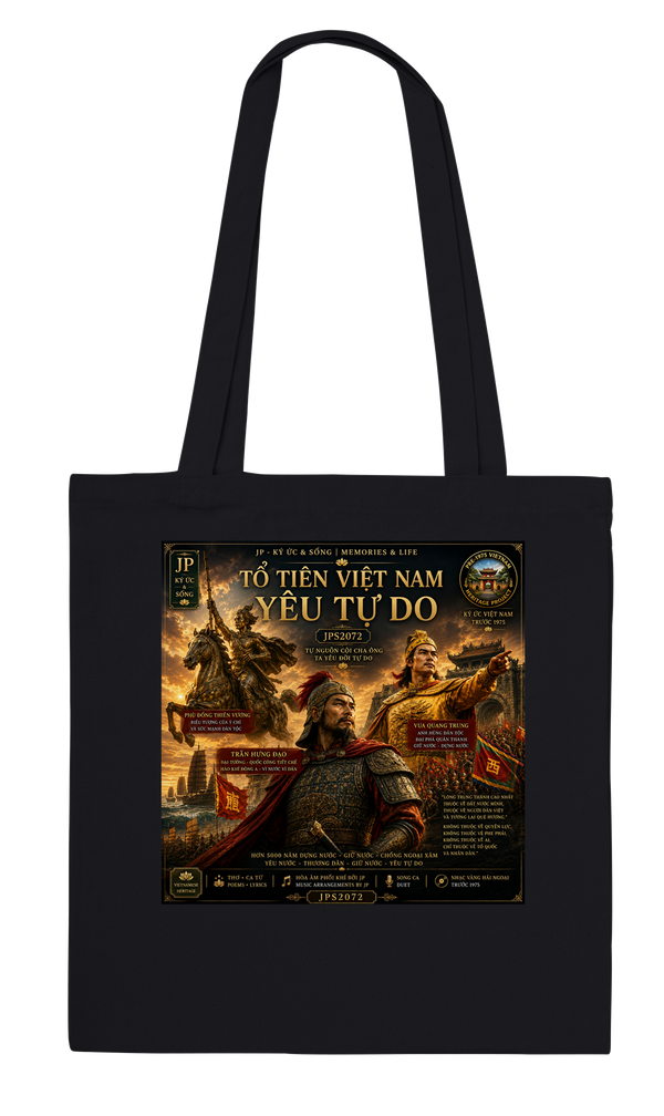 TỔ TIÊN VIỆT NAM YÊU TỰ DO - Tote bag