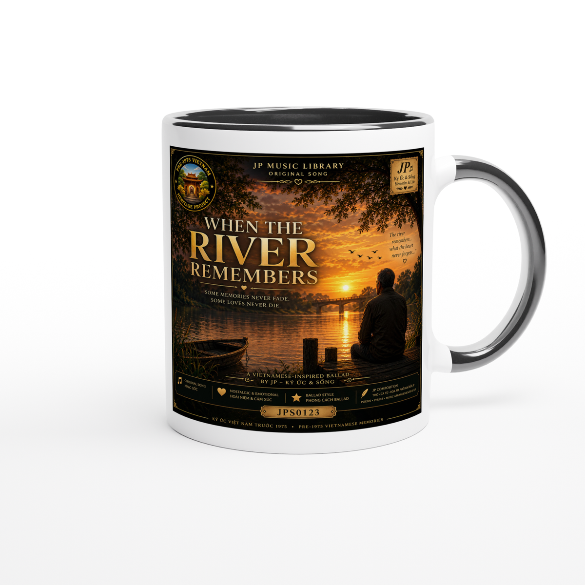 WHEN THE RIVER REMEMBERS (Male Solo) - Ceramic Mug