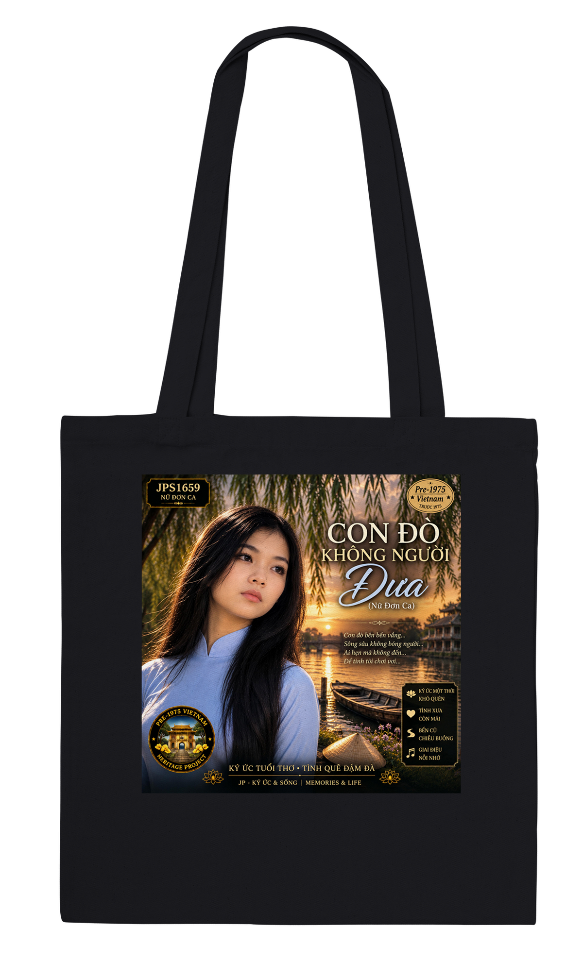 CON ĐÒ KHÔNG NGƯỜI ĐƯA - Tote bag