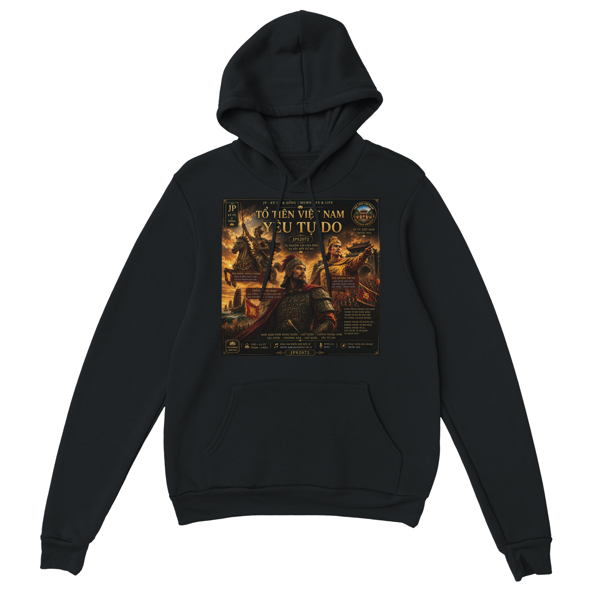 T� TI&Ecirc;N VI�T NAM Y&Ecirc;U T� DO - Classic Unisex Pullover Hoodie
