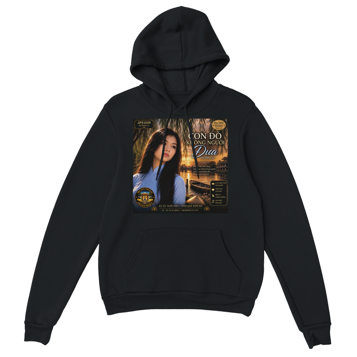 CON ĐÒ KHÔNG NGƯỜI ĐƯA - Classic Unisex Pullover Hoodie
