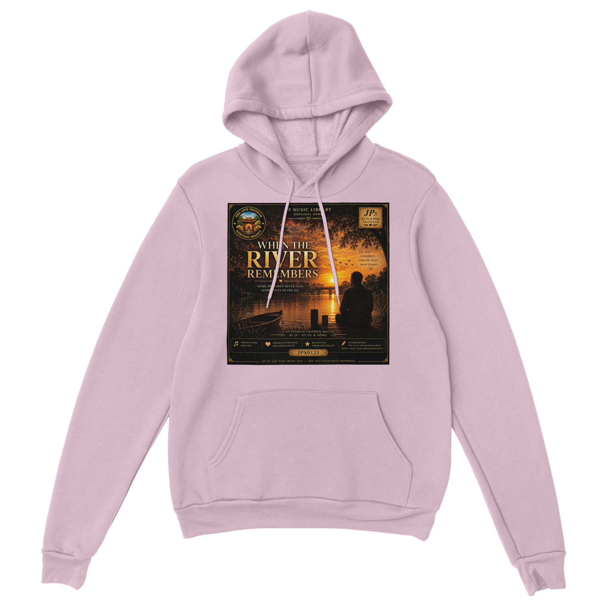 WHEN THE RIVER REMEMBERS (Male Solo) - Classic Unisex Pullover Hoodie