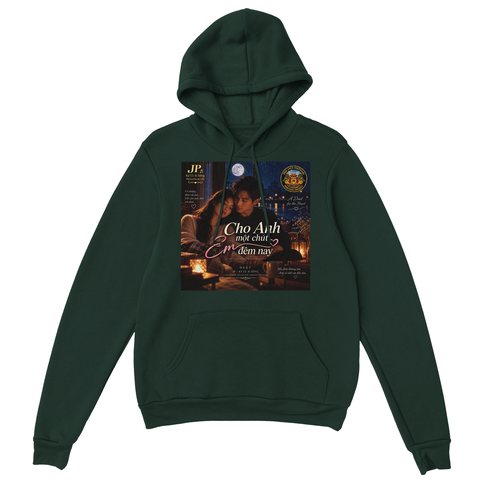 CHO ANH M�T CH&Uacute;T EM �&Ecirc;M NAY (Duet) - Classic Unisex Pullover Hoodie