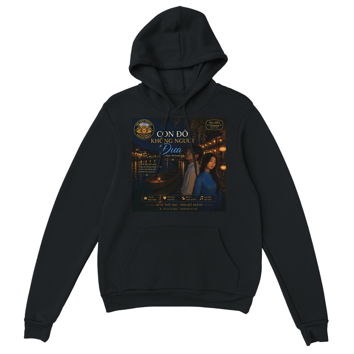 CON ĐÒ KHÔNG NGƯỜI ĐƯA (Duet) - Classic Unisex Pullover Hoodie