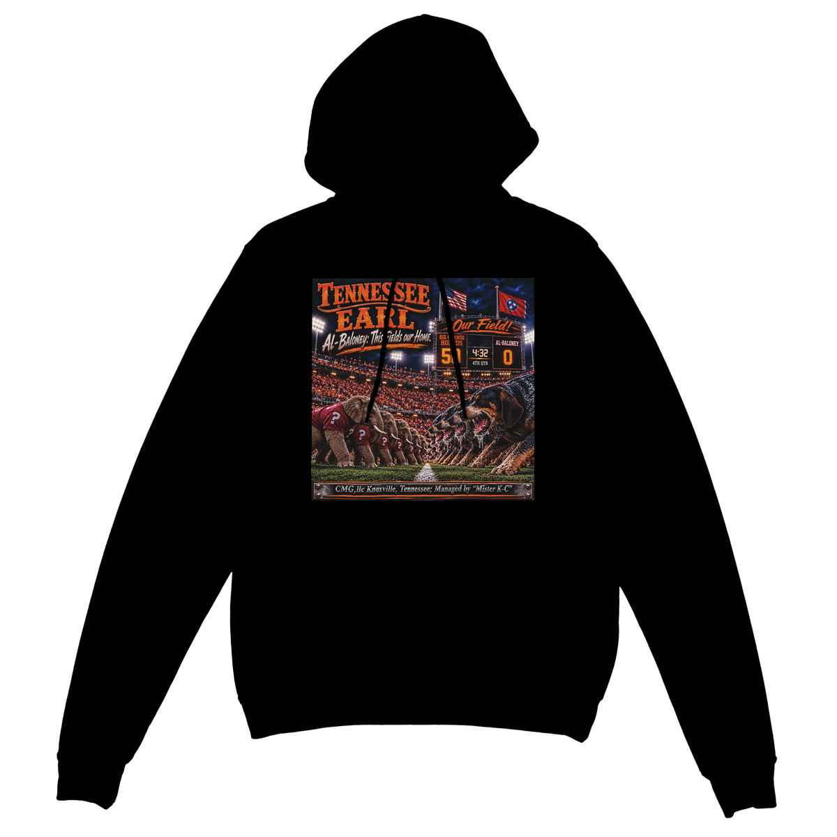Al-Baloney:This Fields Our Home - Classic Unisex Pullover Hoodie