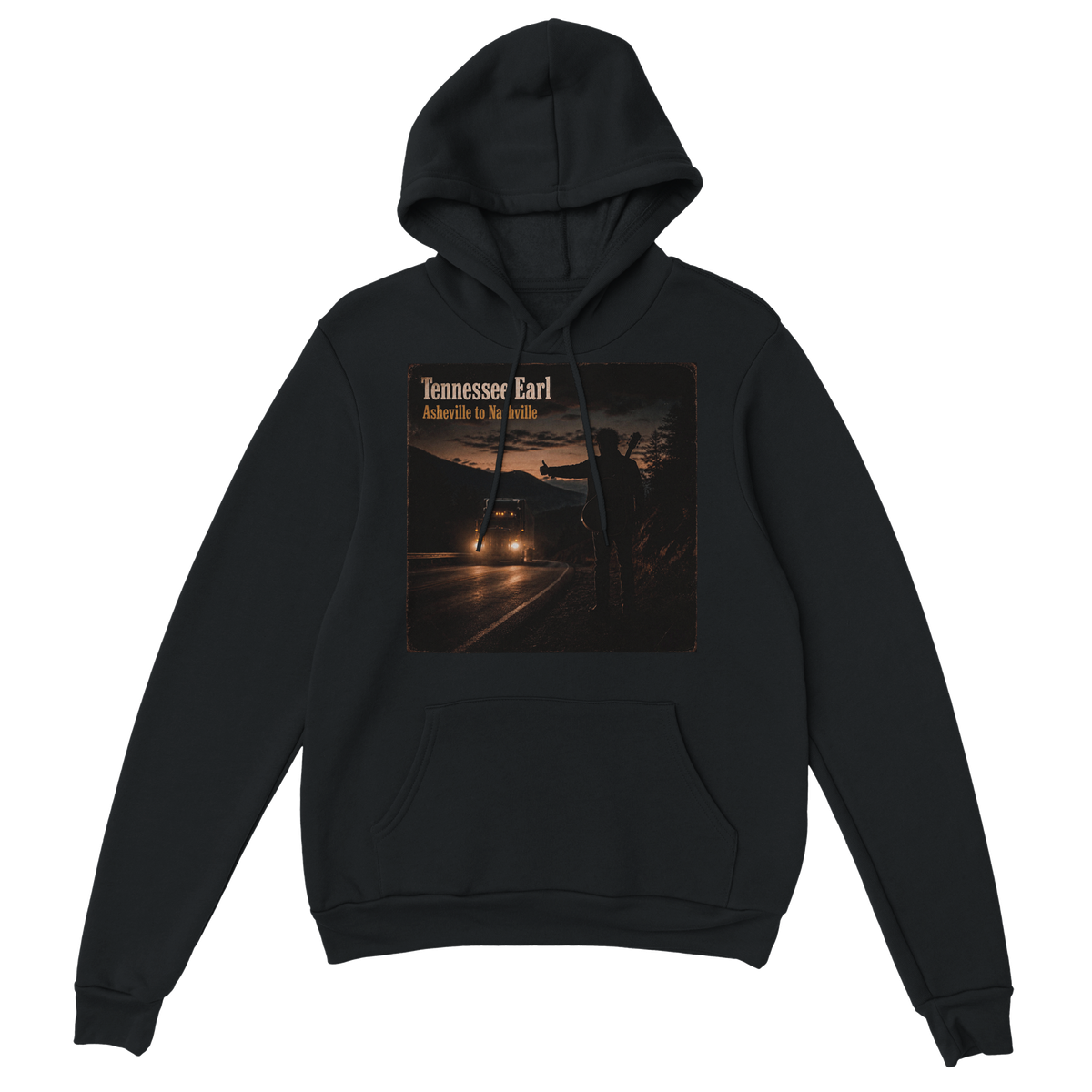 Asheville to Nashville - Classic Unisex Pullover Hoodie