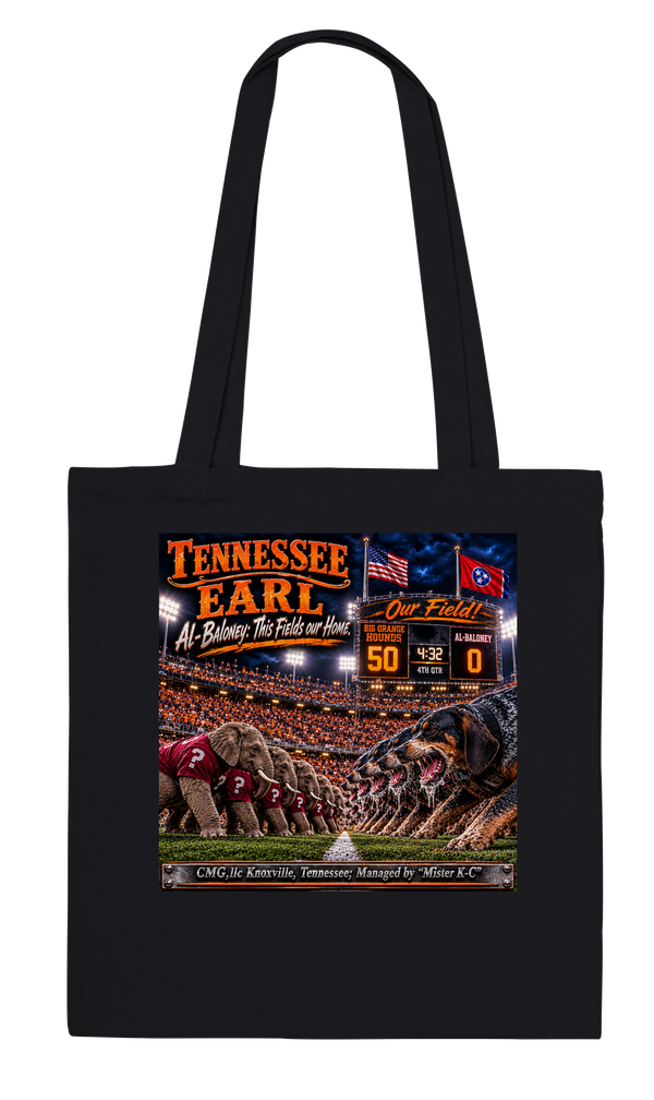 Al-Baloney:This Fields Our Home - Tote bag