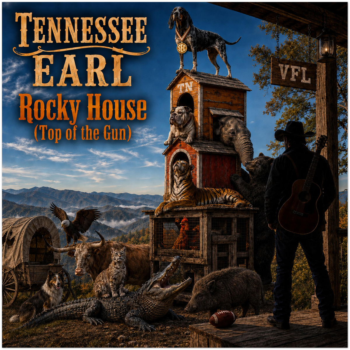Rocky House (Top of the Gun) - Fine Art Poster