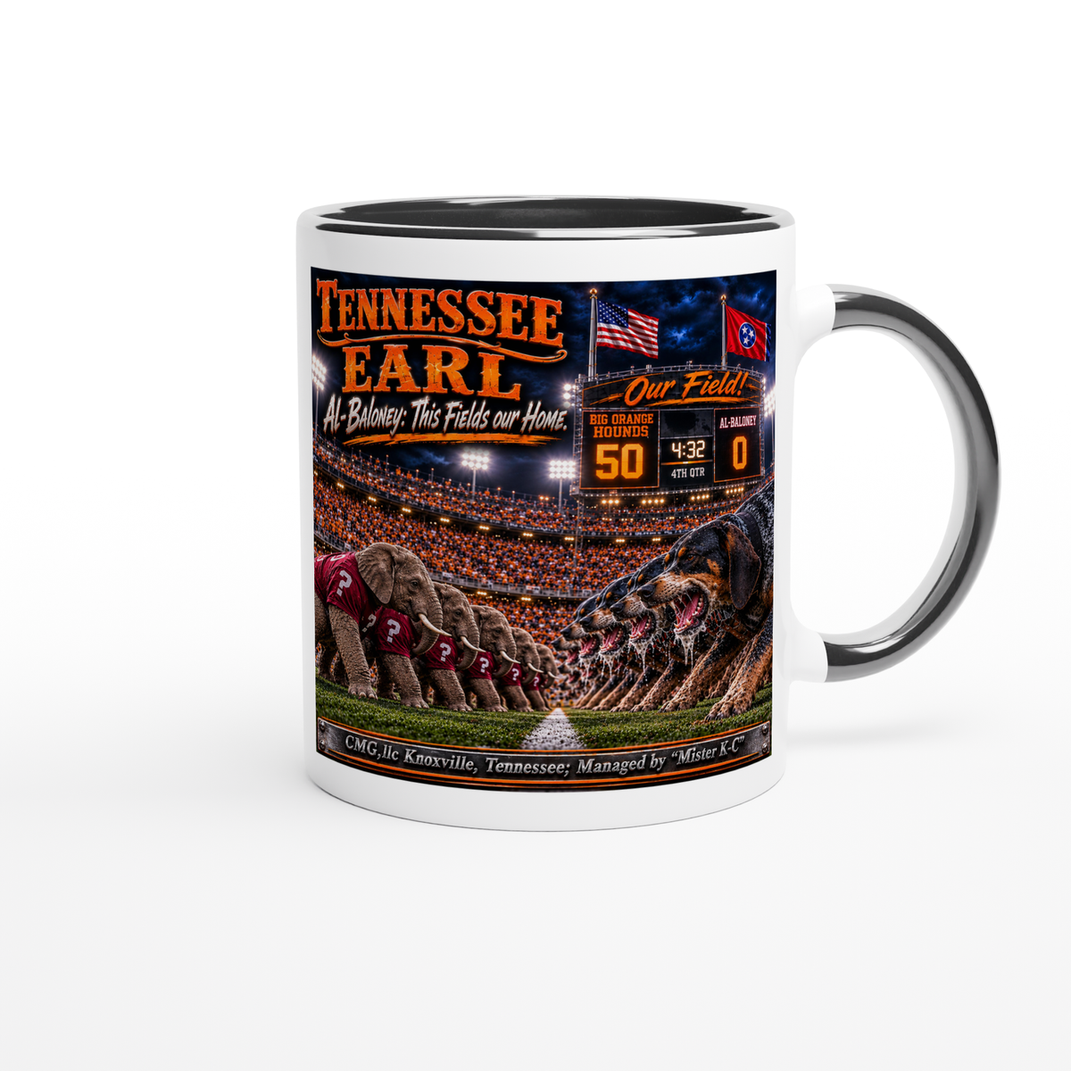 Al-Baloney:This Fields Our Home - Ceramic Mug