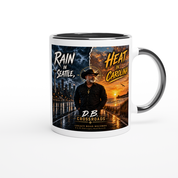 Rain in Seattle, Heat in Carolina - Ceramic Mug