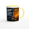 Rain In Seattle, Heat In Carolina - Ceramic Mug