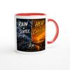 Rain In Seattle, Heat In Carolina - Ceramic Mug