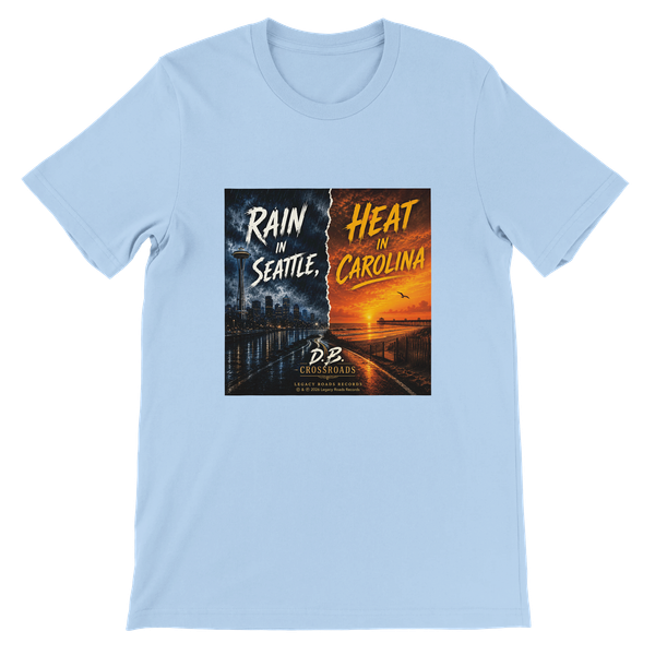 Rain In Seattle, Heat In Carolina - Unisex T-Shirt