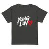 Yung Luv Drip Heart Women’s High-Waisted Tee