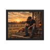 Yung Luv Golden Hour Framed Poster