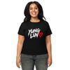 Yung Luv Drip Heart Women’s High-Waisted Tee
