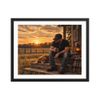 Yung Luv Golden Hour Framed Poster