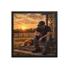 Yung Luv Golden Hour Framed Poster