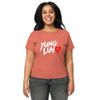 Yung Luv Drip Heart Women’s High-Waisted Tee