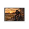 Yung Luv Golden Hour Framed Poster