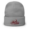 After Hours Embroidered Knit Beanie — Yung Luv
