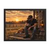 Yung Luv Golden Hour Framed Poster