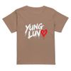 Yung Luv Drip Heart Women’s High-Waisted Tee