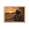 Yung Luv Golden Hour Framed Poster