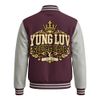 Yung Luv Social Club Heavyweight Letterman Jacket