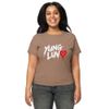 Yung Luv Drip Heart Women’s High-Waisted Tee