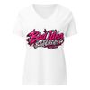 Bad Idea (But I Like It) Women’s V-Neck Tee – Yung Luv