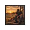 Yung Luv Golden Hour Framed Poster