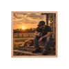 Yung Luv Golden Hour Framed Poster