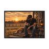 Yung Luv Golden Hour Framed Poster