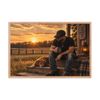 Yung Luv Golden Hour Framed Poster