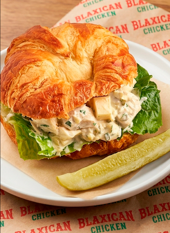 CROISSANT SMOKED CHICKEN SALAD - SINGLE ITEM