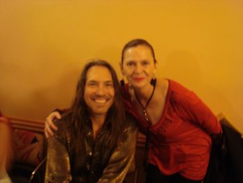 Alejandra and Spanish Guitarist Roni Benise
