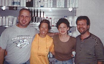 Smokey and Alejandra with Garth and Sandy Brooks
