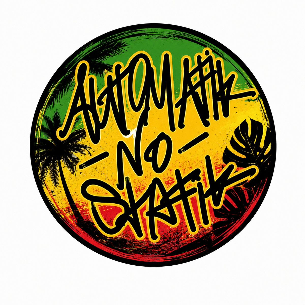 Rasta Logo Sticker